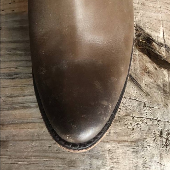 Liberty Black “Jodie Boots” in taupe studded embroidered leather. New with tags - Picture 9 of 9